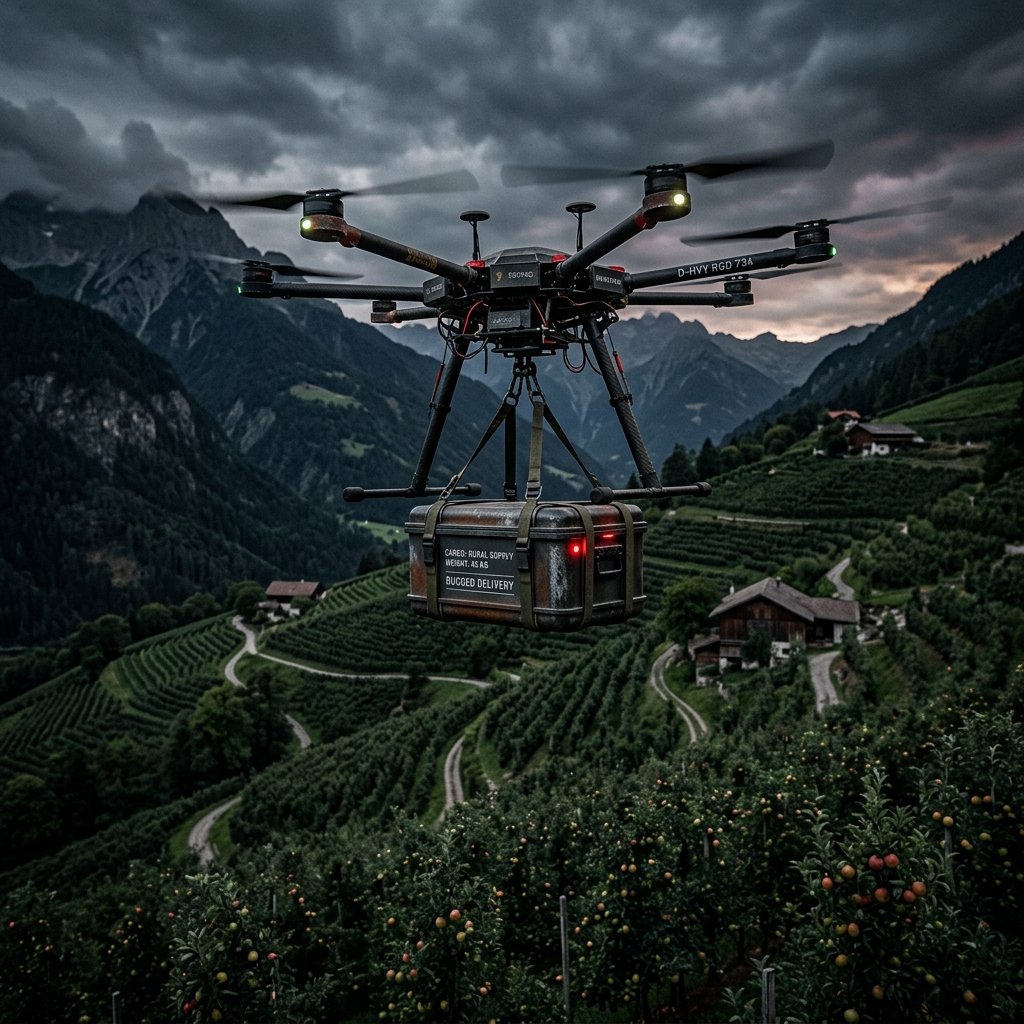 Remote Logistics - Aerial Technology Drone Industry Application