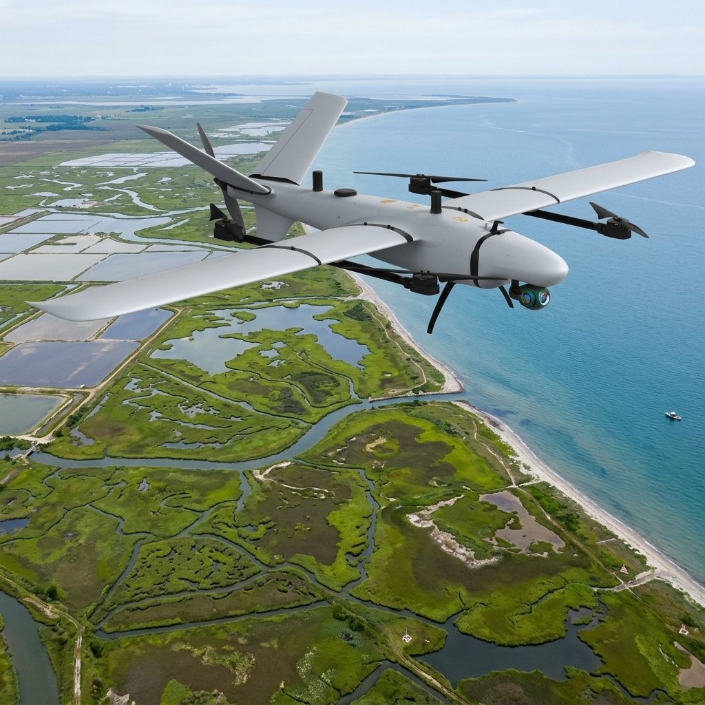 Environmental Monitoring - Aerial Technology Drone Industry Application