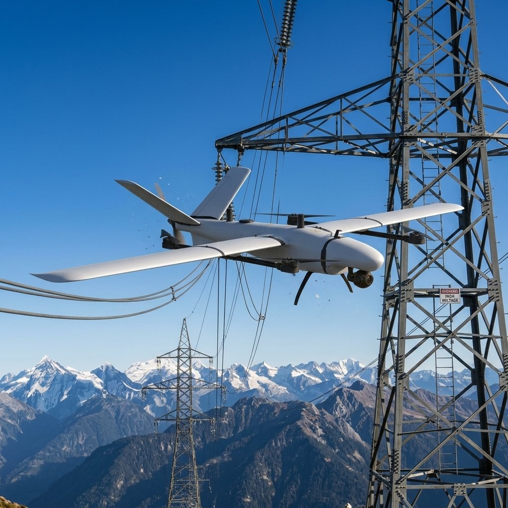 Infrastructure Inspection - Aerial Technology Drone Industry Application